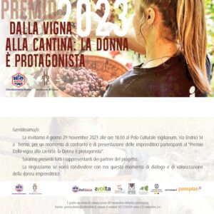 Coordinamento Donne Acli - Premio 2023: dalla vigna alla cantina, la donna è protagonista