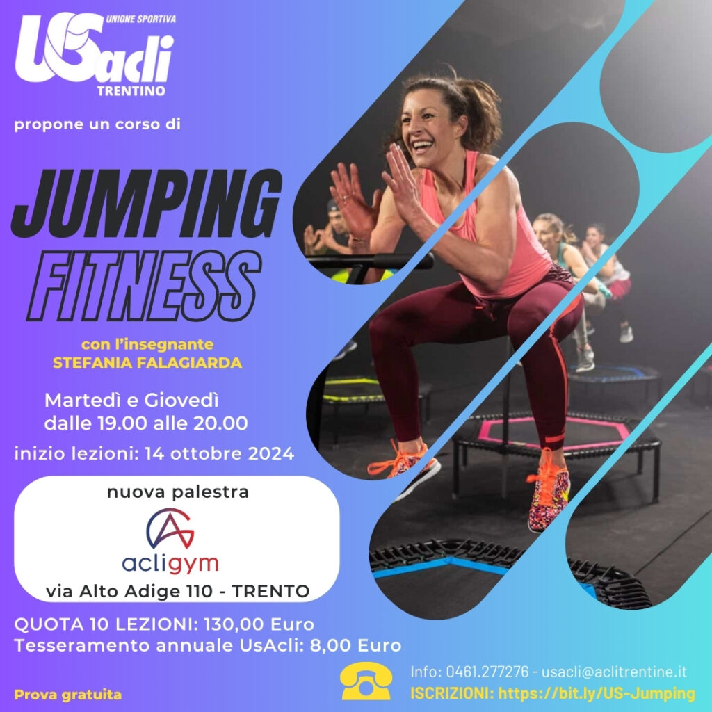 Corso di Jumping Fitness ACLI per il benessere fisico