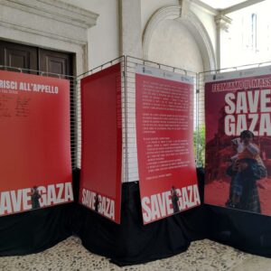 2698 voci per Gaza, tutti i nomi a palazzo Thun