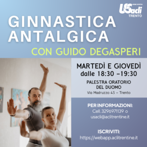 Ginnastica antalgica e funzionale con Guido Degasperi
