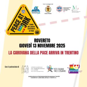 La Carovana della Pace arriva in Trentino